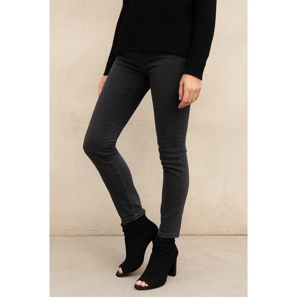 Venus Black Peep Toe Ankle Boots Suede Slouch Block Heel Women's Shoes size 9.5‎ - Picture 1 of 8